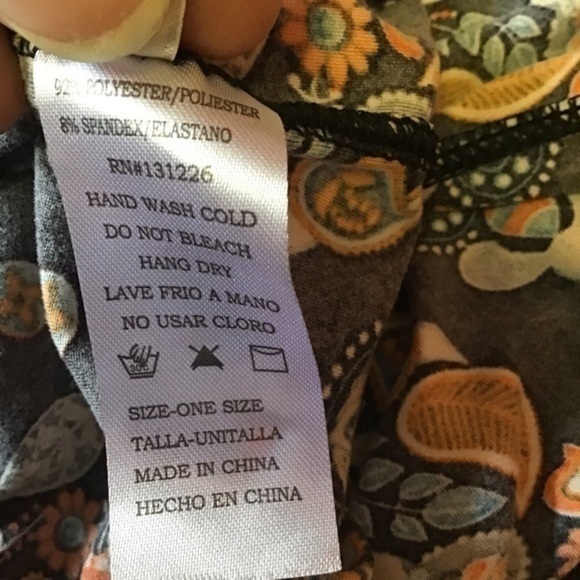 New mix NWT buttery soft floral leggings - Picture 3 of 10